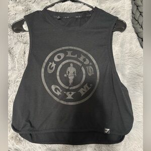 GYMSHARK • Crop tank • Medium • Black •